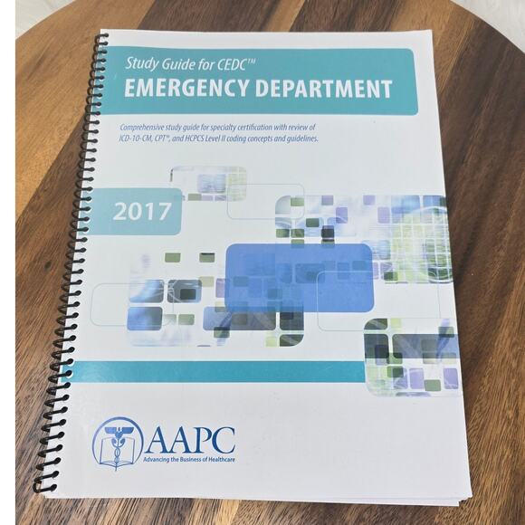 Study Guide for CEDC Emergency Department 2017 NEW - Picture 1 of 6
